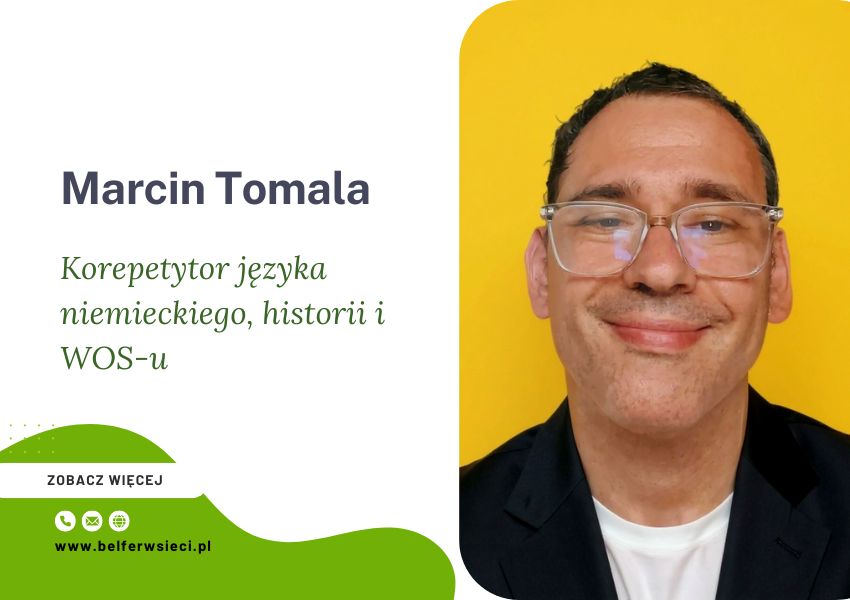 Marcin Tomala Korepetytor języka niemieckiego, historii i WOS-u online