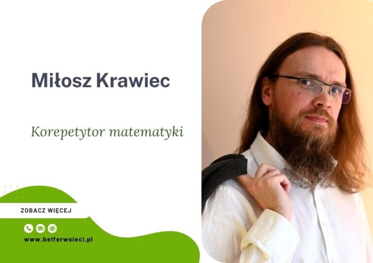 Miłosz Krawiec Korepetytor matematyki online Belfer w Sieci